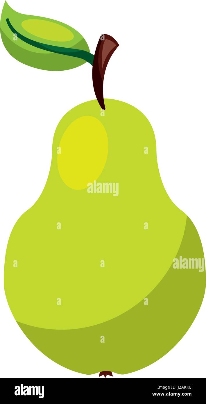 pear fresh fruit icon Stock Vector Image & Art - Alamy