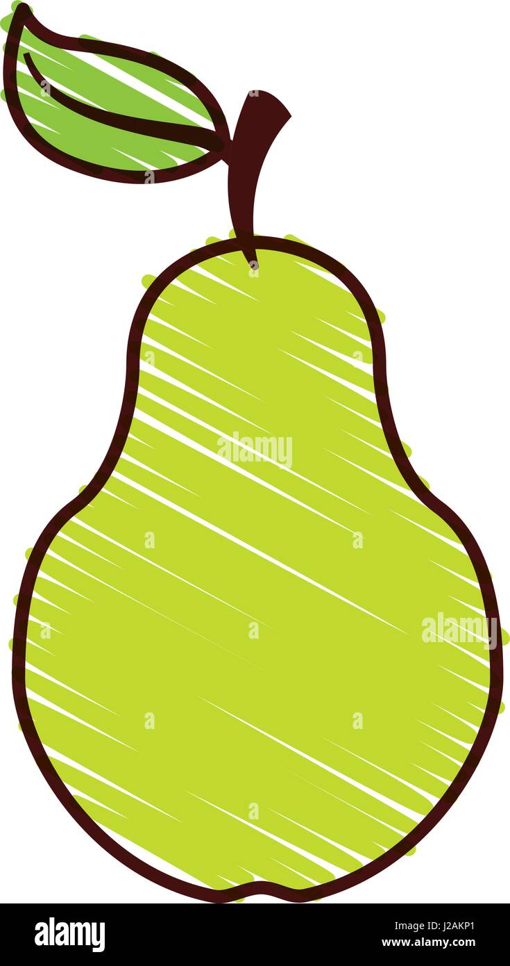 pear fresh fruit icon Stock Vector Image & Art - Alamy