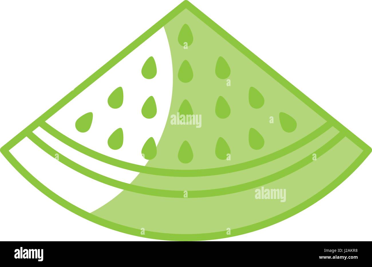 watermelon fresh fruit icon Stock Vector Image & Art - Alamy