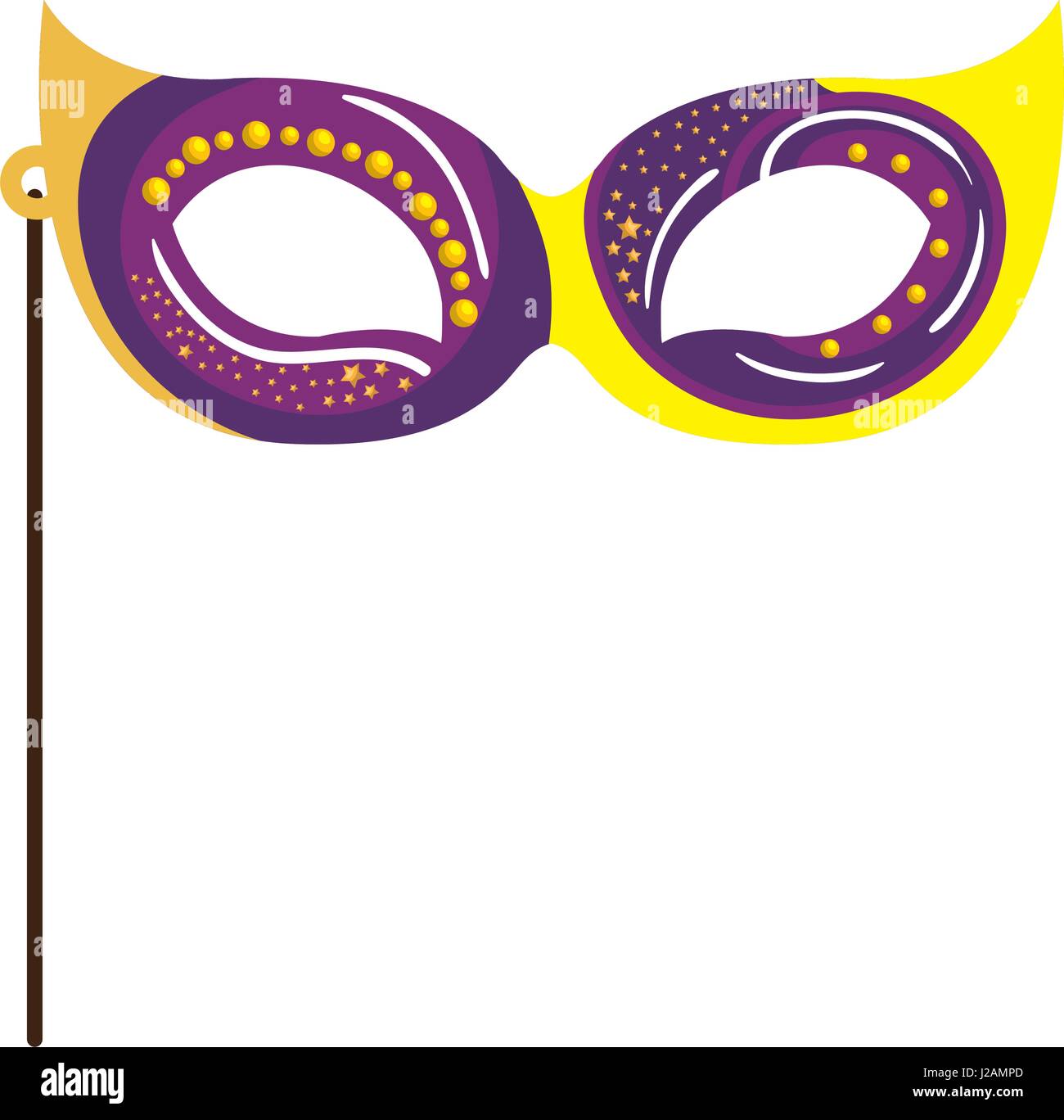 Carnival mask isolated icon Stock Vector Image & Art - Alamy