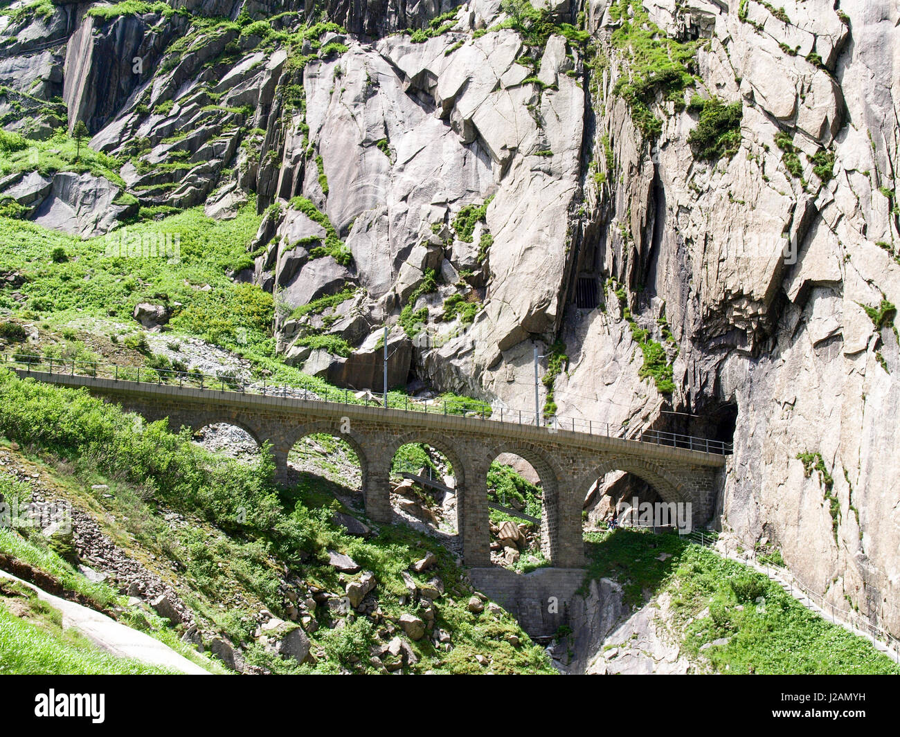 Andermatt Switzerland Gorge Sch llenen Where Flows The River Reuss andermatt-switzerland-gorge-sch-llenen-where-flows-the-river-reuss