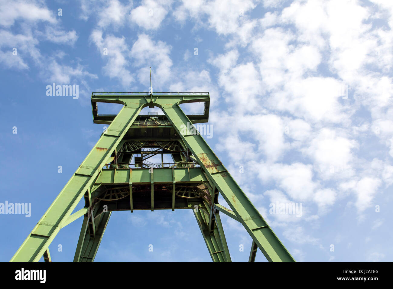 Conveyor of the closed Lohberg colliery,  in Dinslaken, Germany, Stock Photo