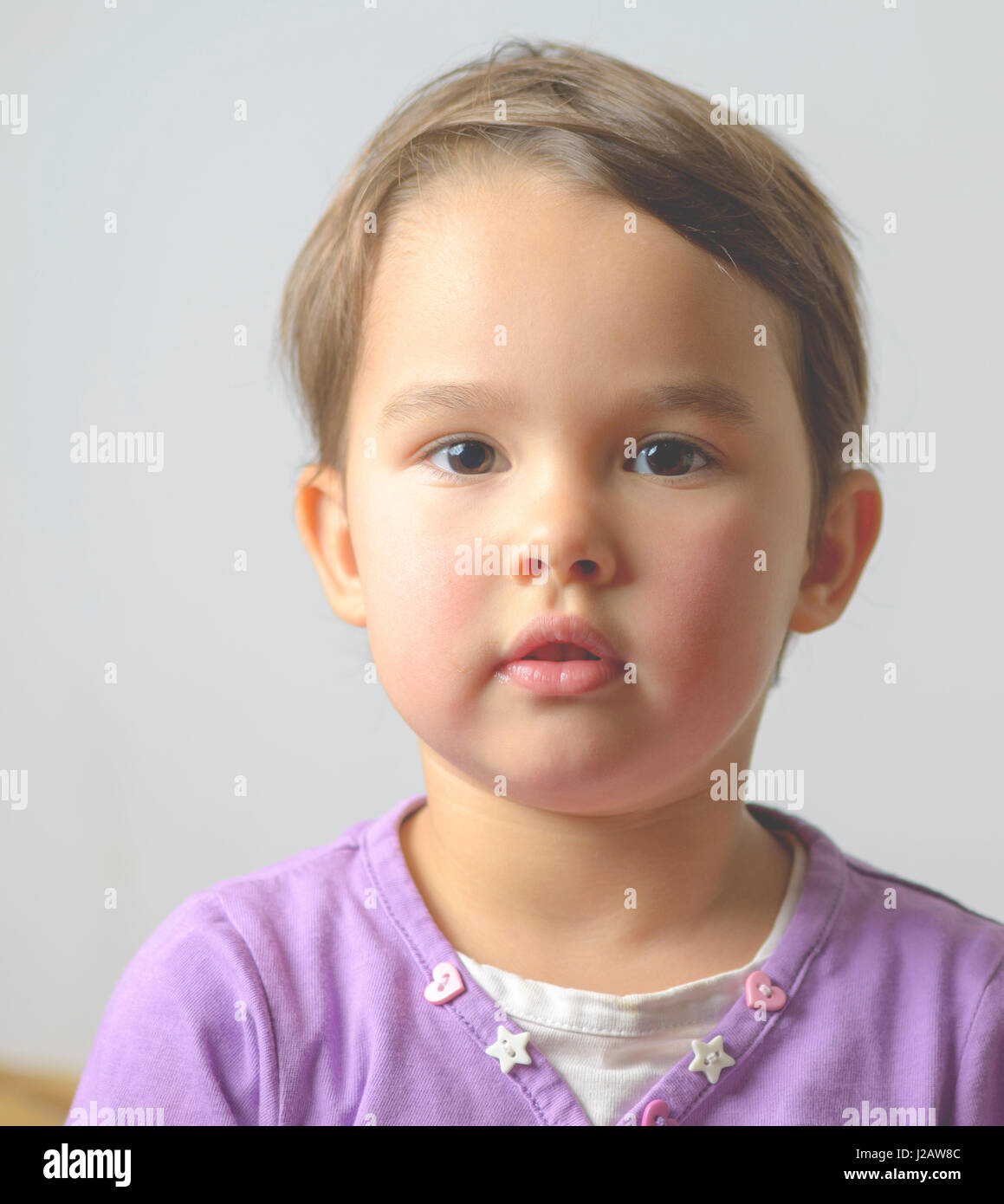 Beautiful little blonde girl hi-res stock photography and images - Alamy