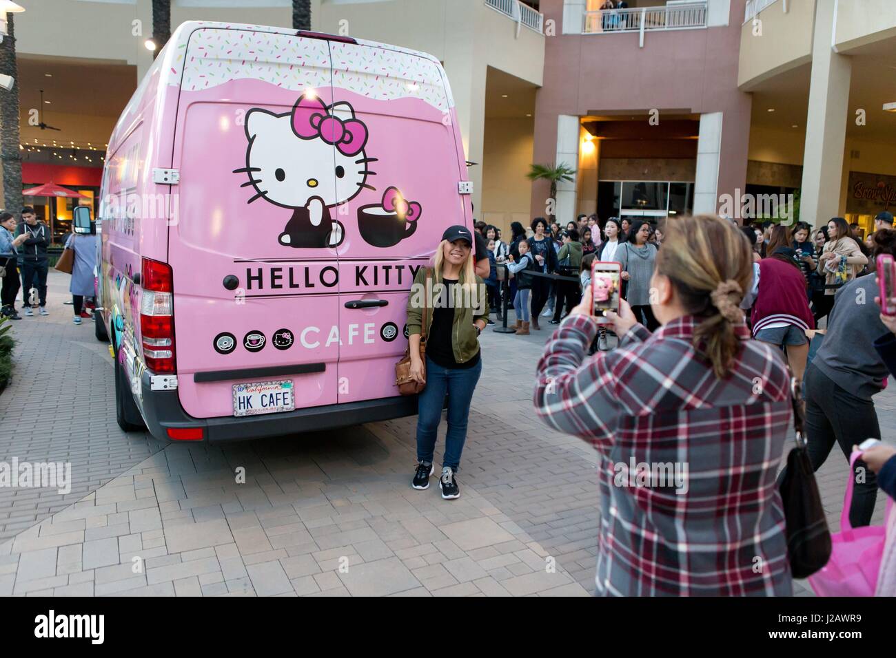 Hello Kitty Cafe Truck returns to Valley Plaza mall