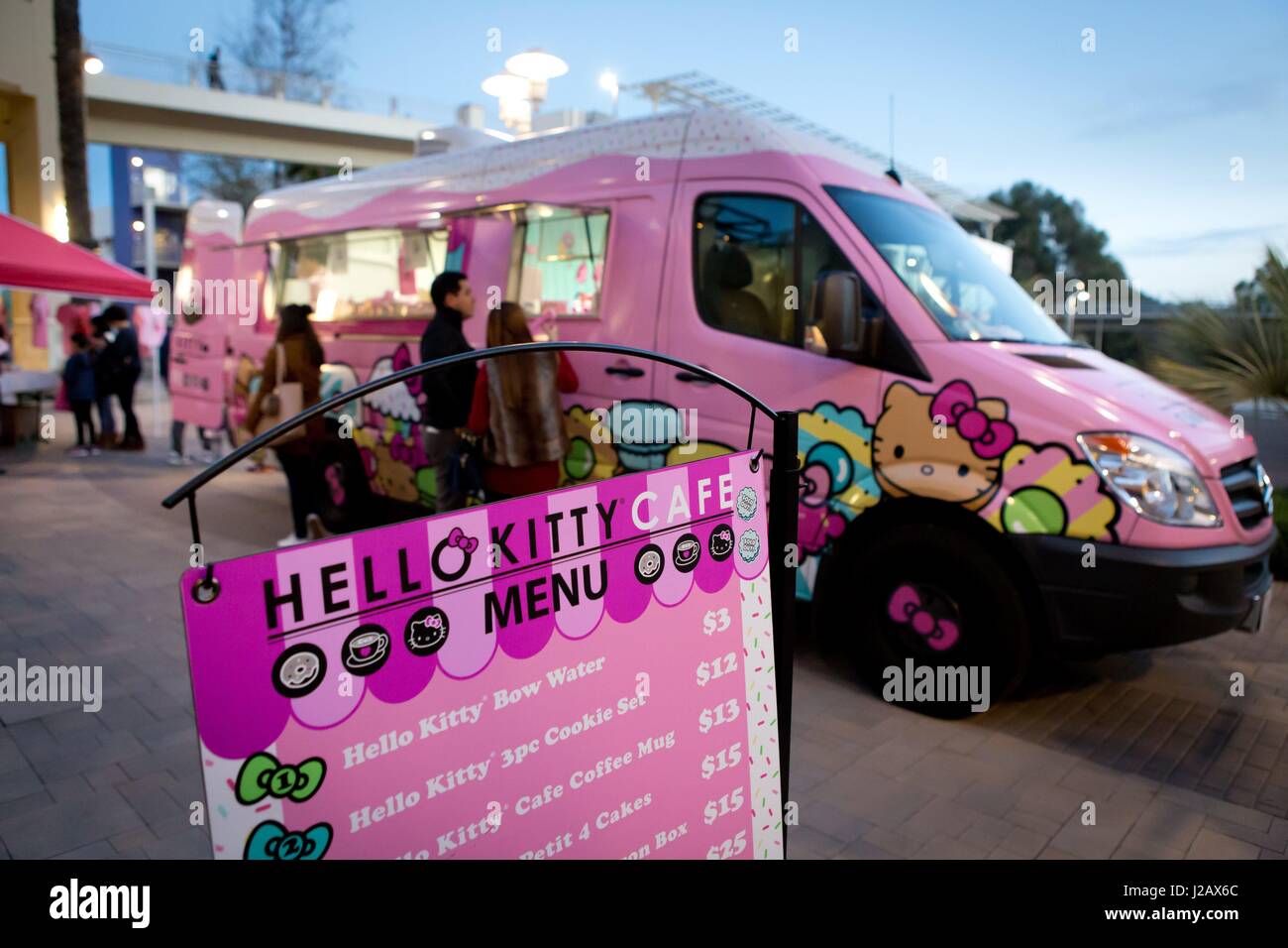 Hello Again, San Diego: Hello Kitty Café Truck Rolls Into Carlsbad