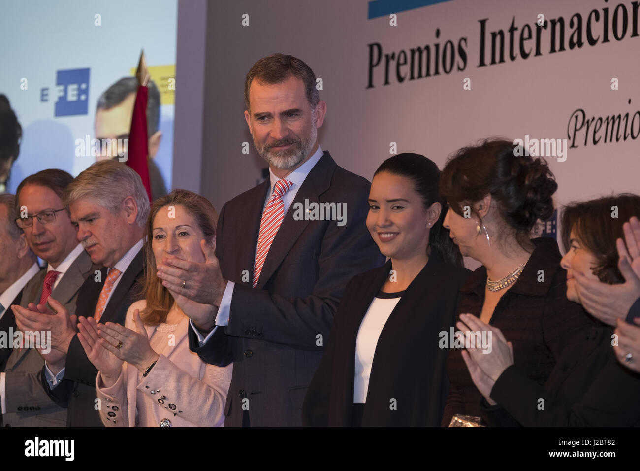 Felipe VI of Spain attending the 34th King of Spain International