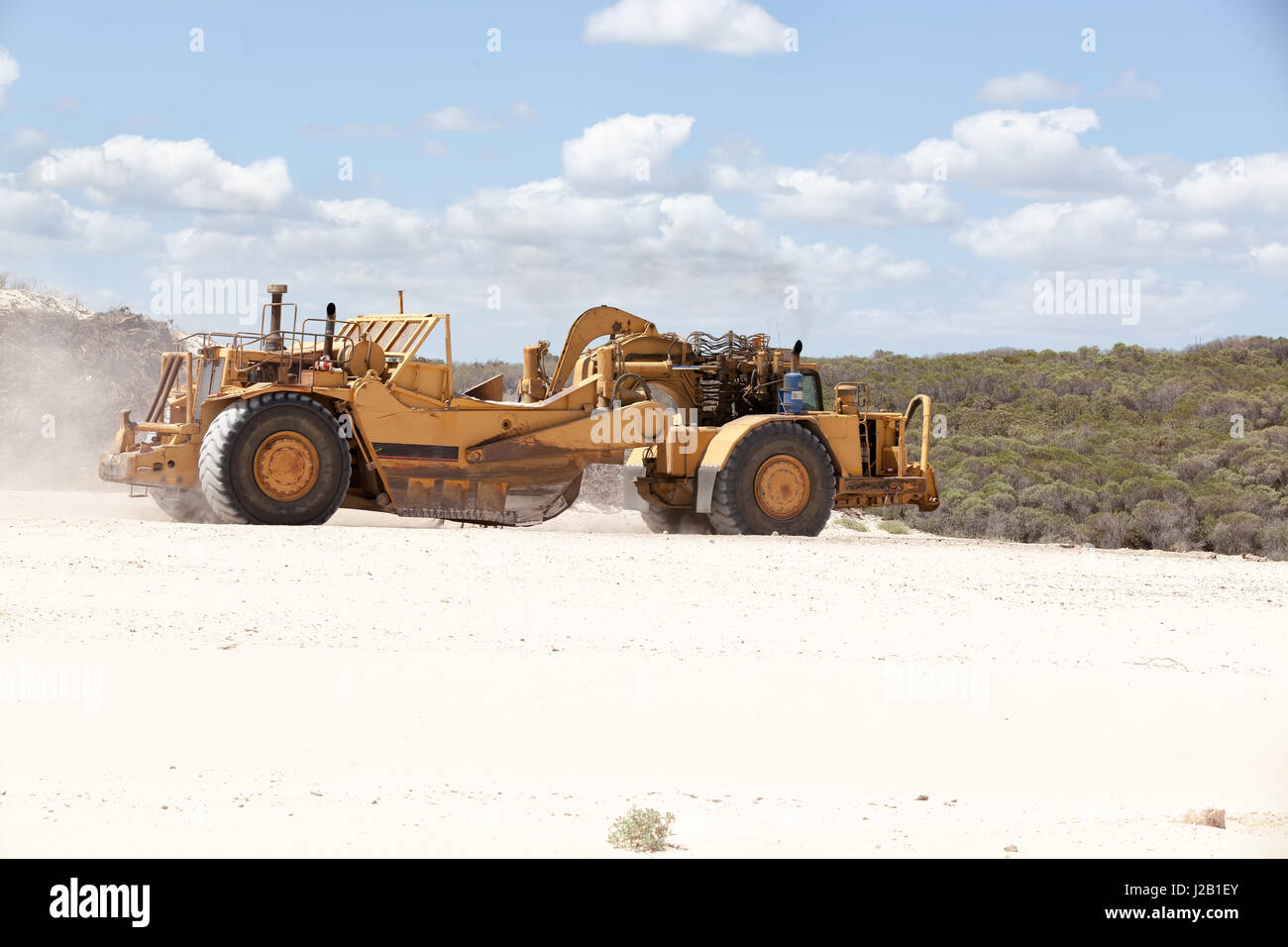 Coupled earth working machine hi-res stock photography and images - Alamy
