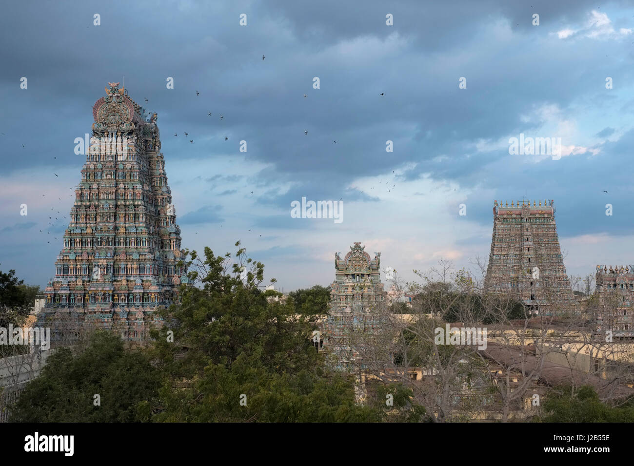 Madurai meenakshi amman temple hi-res stock photography and images - Alamy