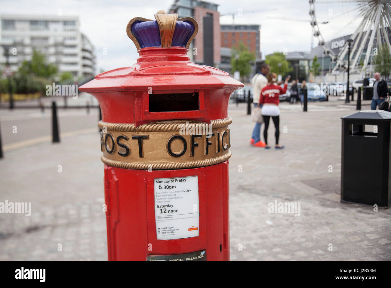 Liverpool post box hires stock photography and images Alamy