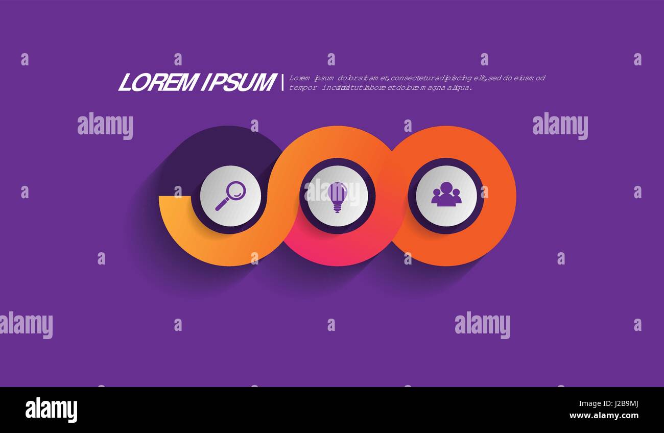 Business infographic concept - vector set of infographic elements in ...