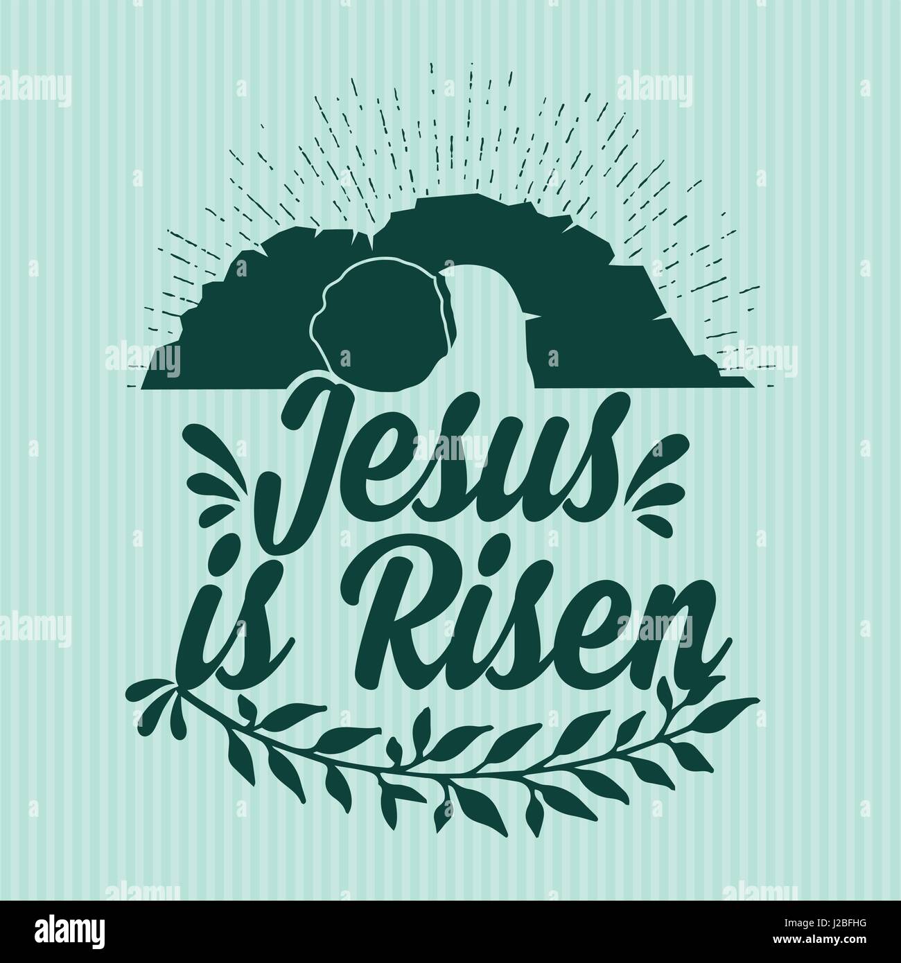 God Risen Bvector Lord is risen Stock Vector Images - Alamy