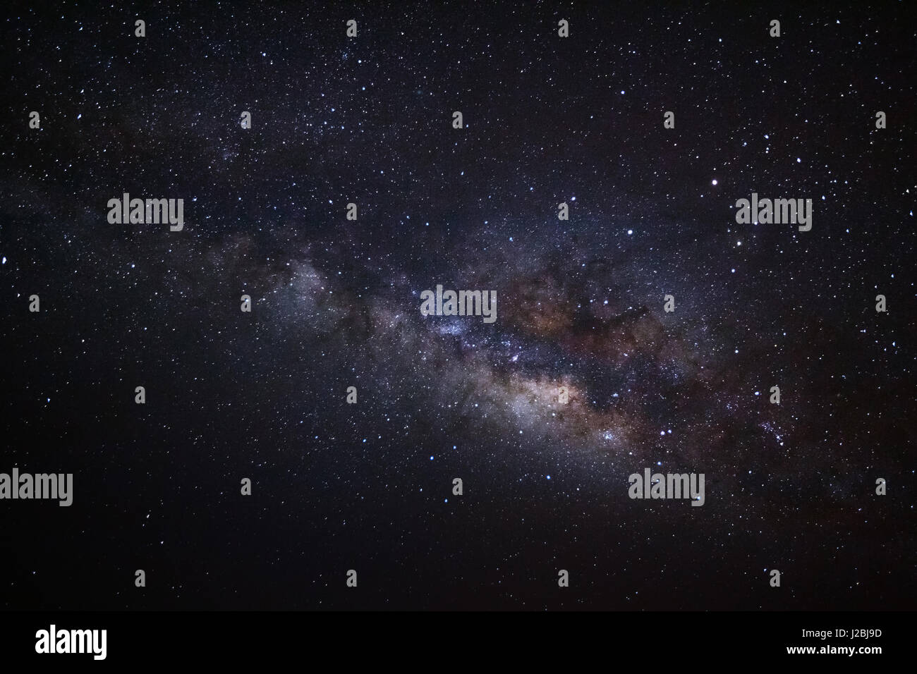 Milky Way Galaxy Stock Photo