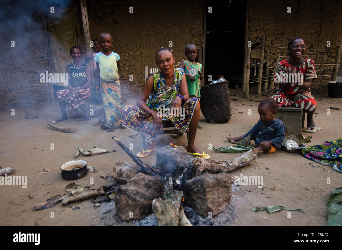 Local people, Congo Stock Photo - Alamy