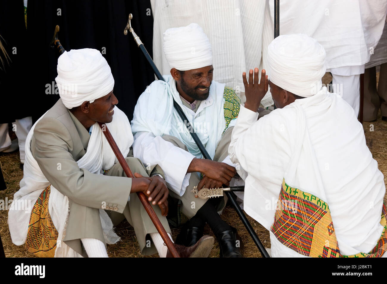 Timket (celebration of Epiphany, Christian Orthodox Church) Addis Ababa, Ethiopia Stock Photo