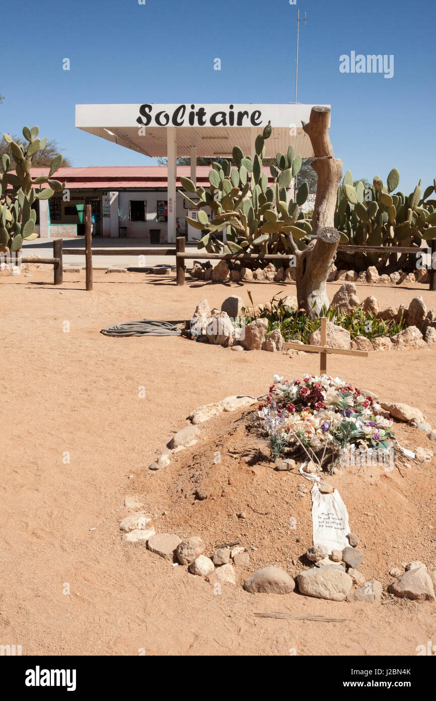 Africa, Namibia, Solitaire, Solitaire Country Lodge. Gravesite outside lodge. Credit as: Wendy Kaveney / Jaynes Gallery / DanitaDelimont.com Stock Photo