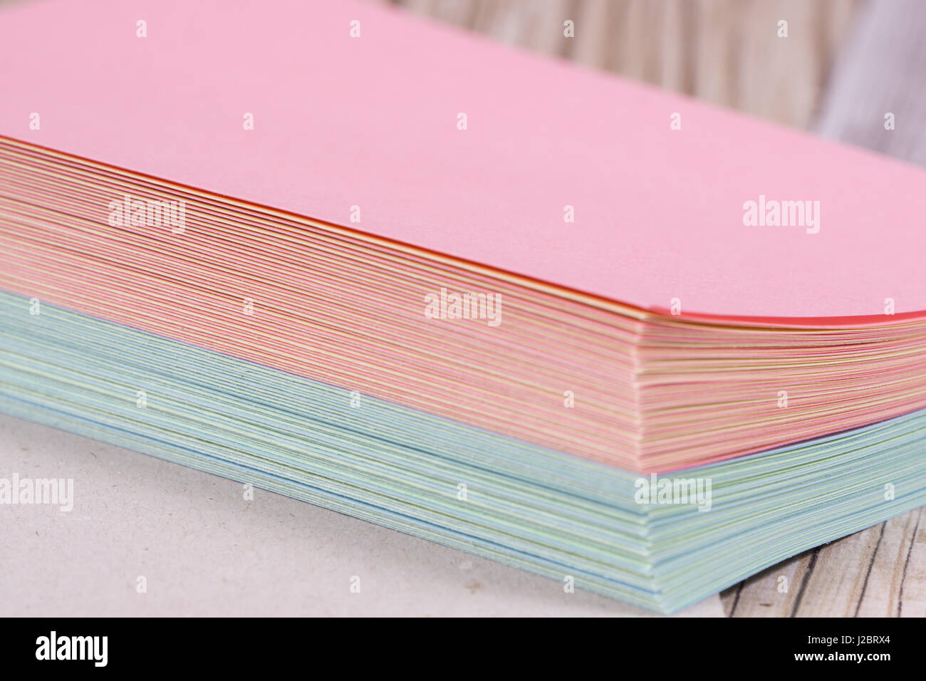 Colourful paper blanks for greeting cards and notebooks Stock Photo Alamy