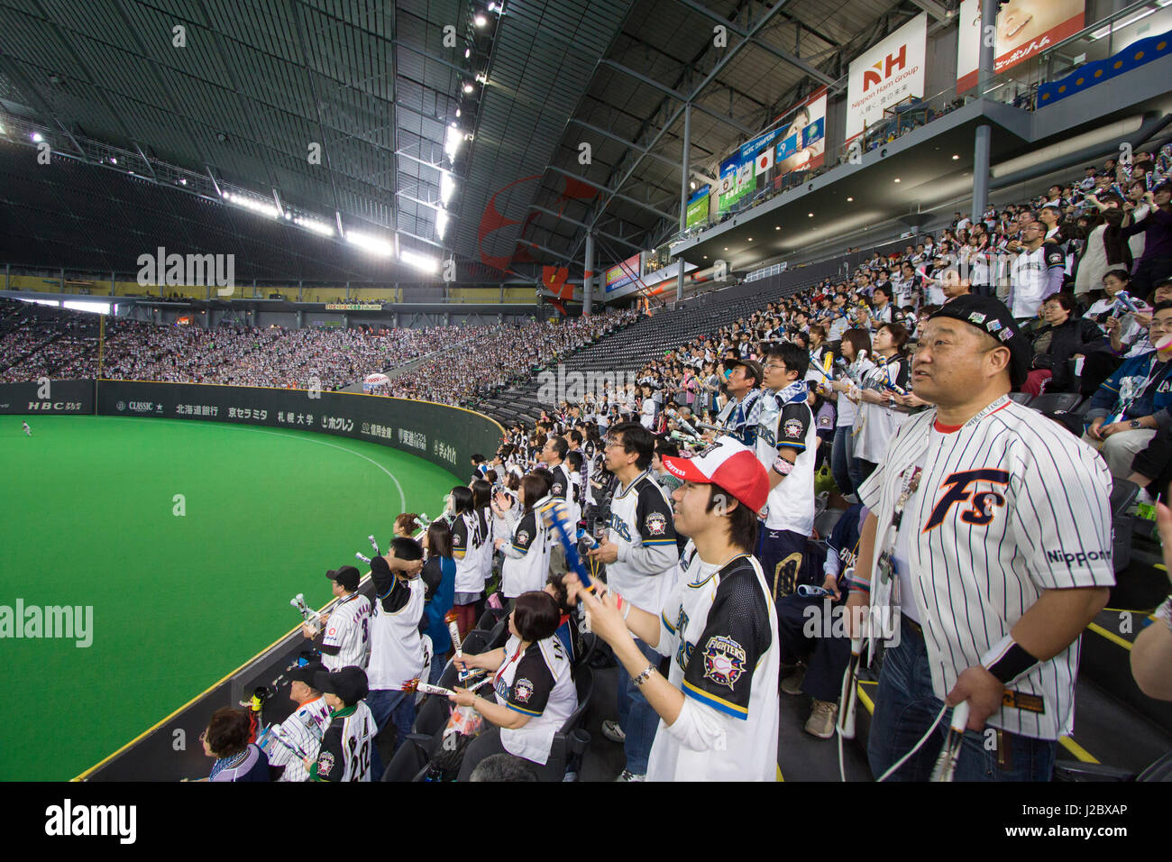 Hokkaido nippon ham fighters hi-res stock photography and images
