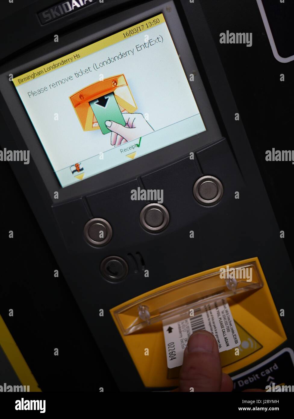 Parking ticket machine Stock Photo - Alamy