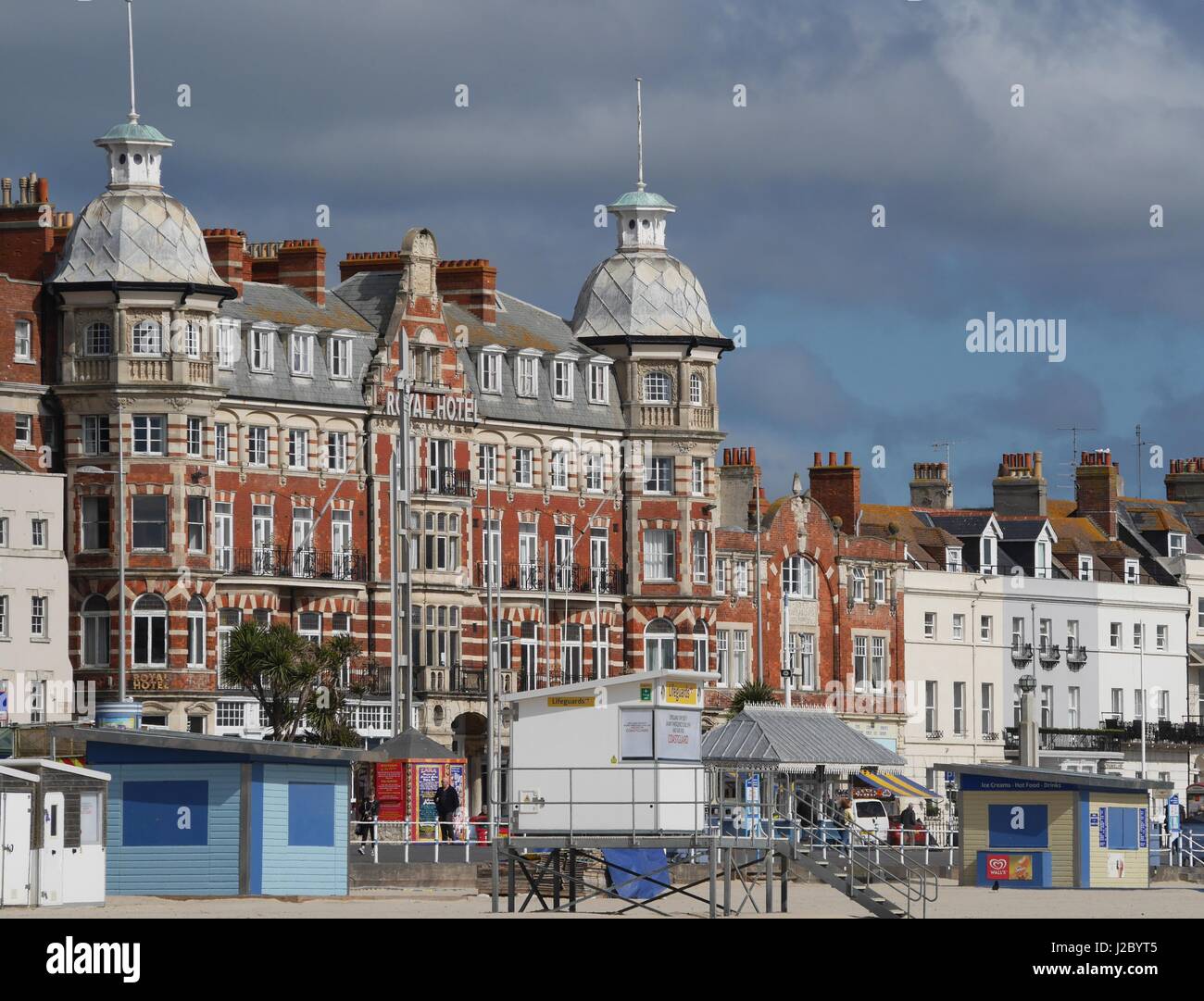 Royal hotel Weymouth Dorset uk Stock