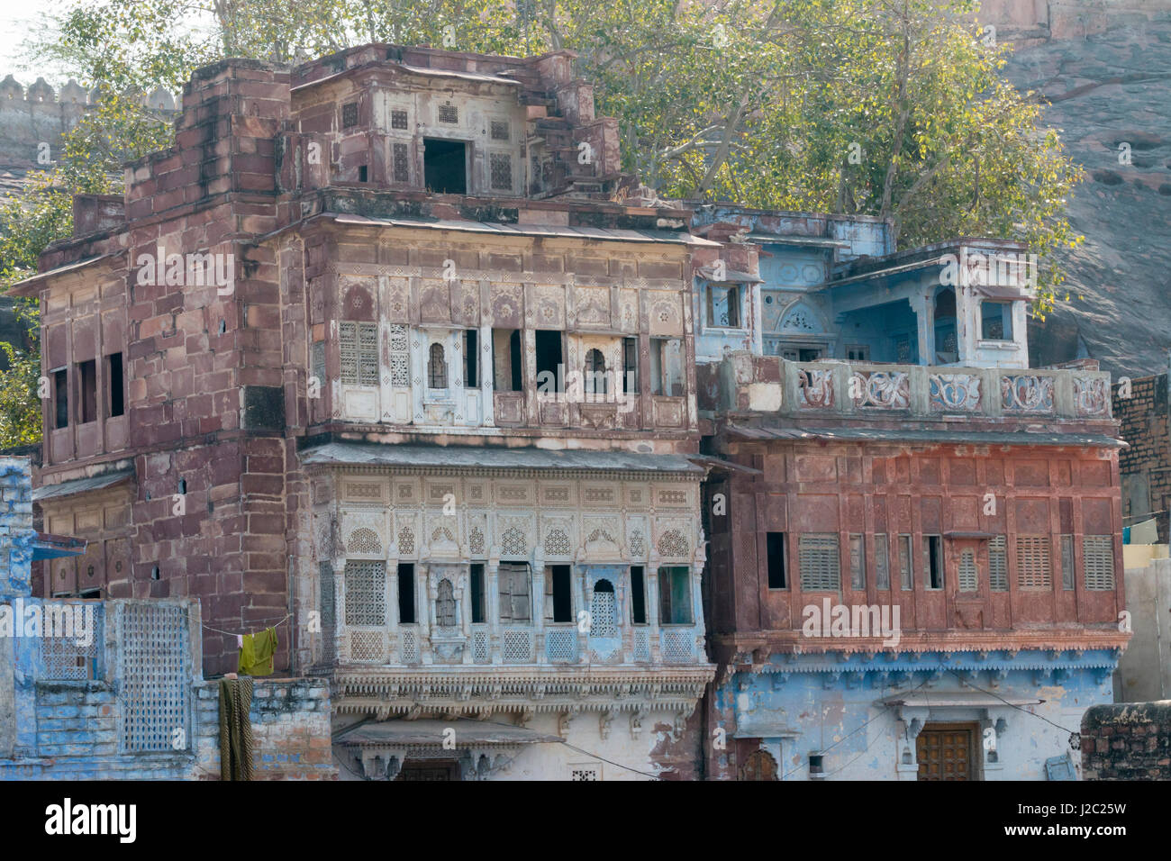 Blue City. Cityscape. Jodhpur. Rajasthan. India. Stock Photo