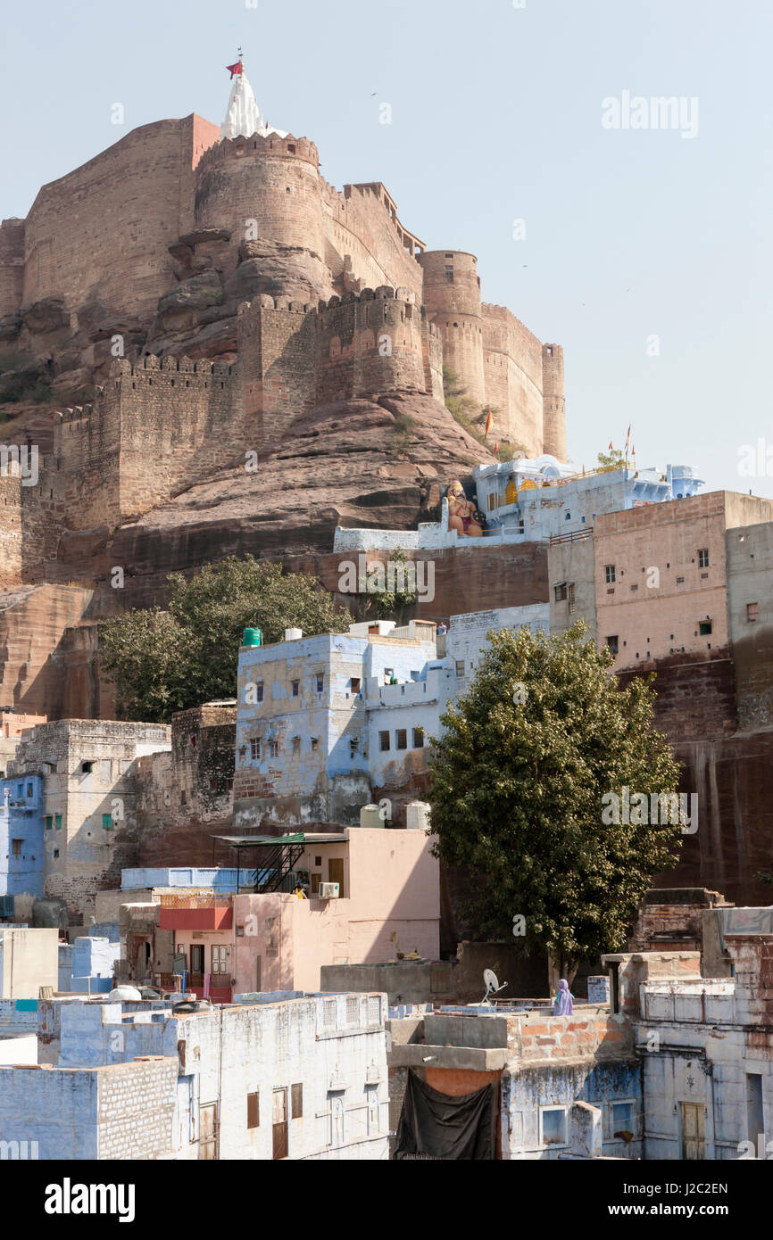 Blue City. Cityscape. Jodhpur. Rajasthan. India. Stock Photo