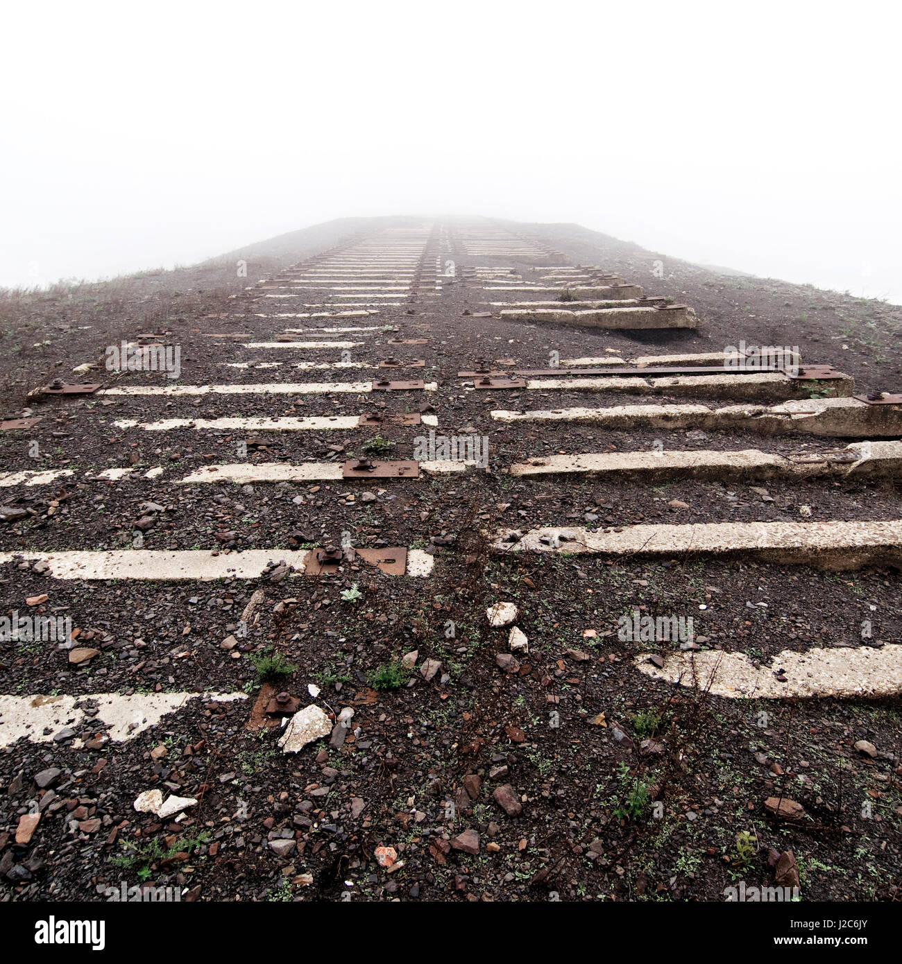 Waste hills of coal mines make a unique landscape in Belgium and north