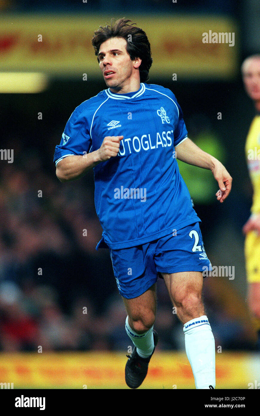 Chelsea assistant manager Gianfranco Zola Stock Photo - Alamy