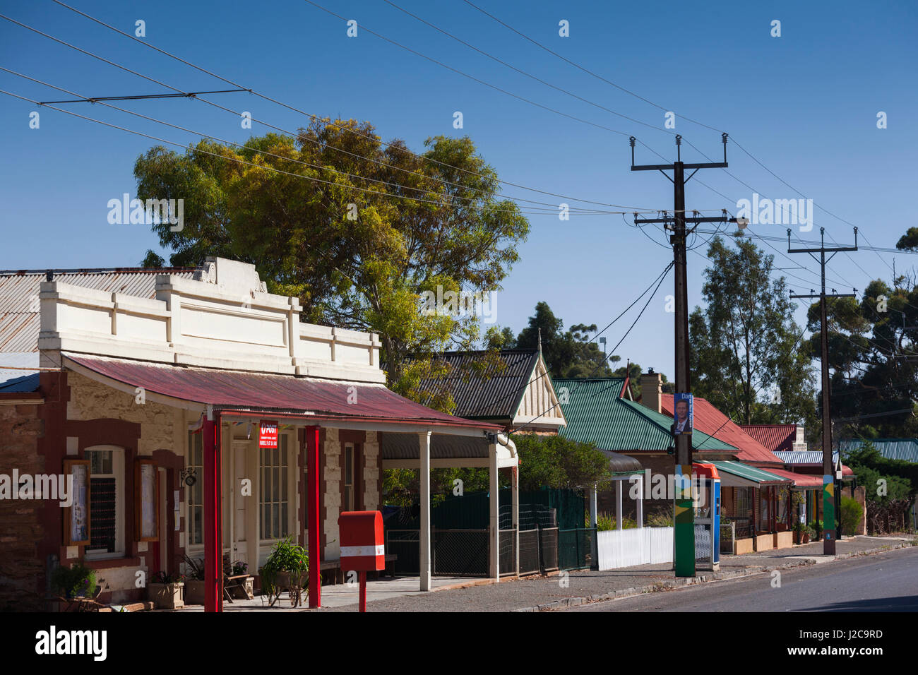 Australia, Clare Valley, Farrell Flat, town view Stock Photo Alamy