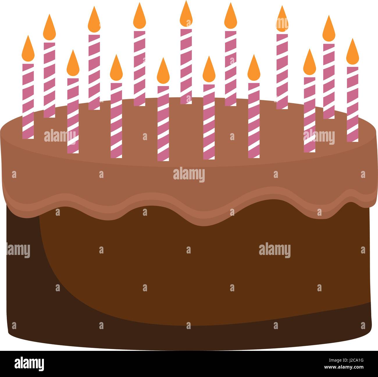 Cake vector design Stock Vector Image & Art - Alamy