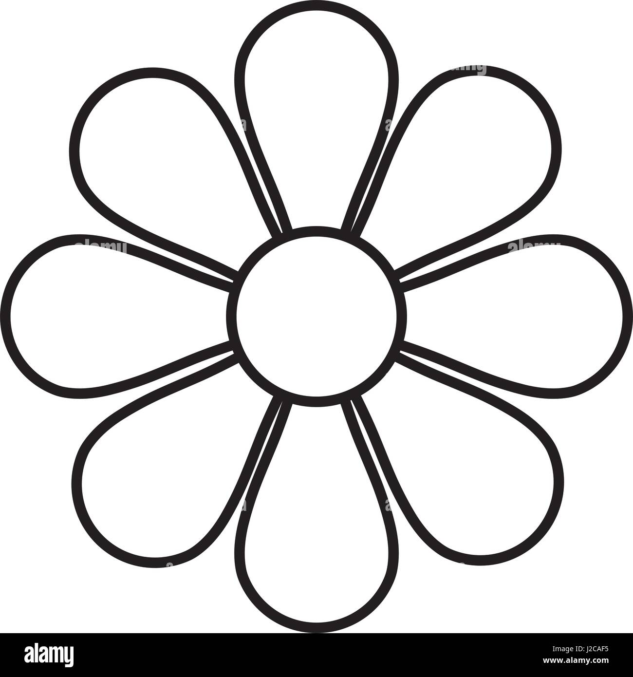 Flower blossom flat icon Stock Vector Image & Art - Alamy