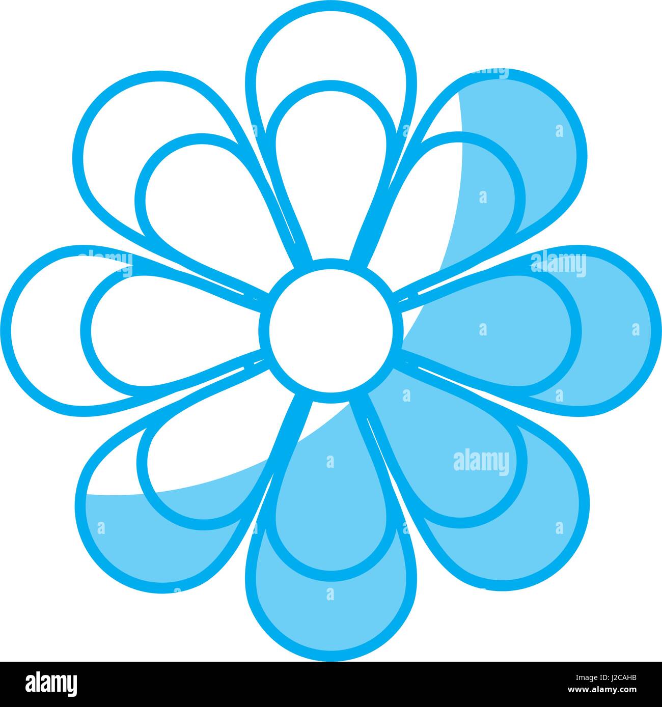 Flower blossom flat icon Stock Vector Image & Art - Alamy