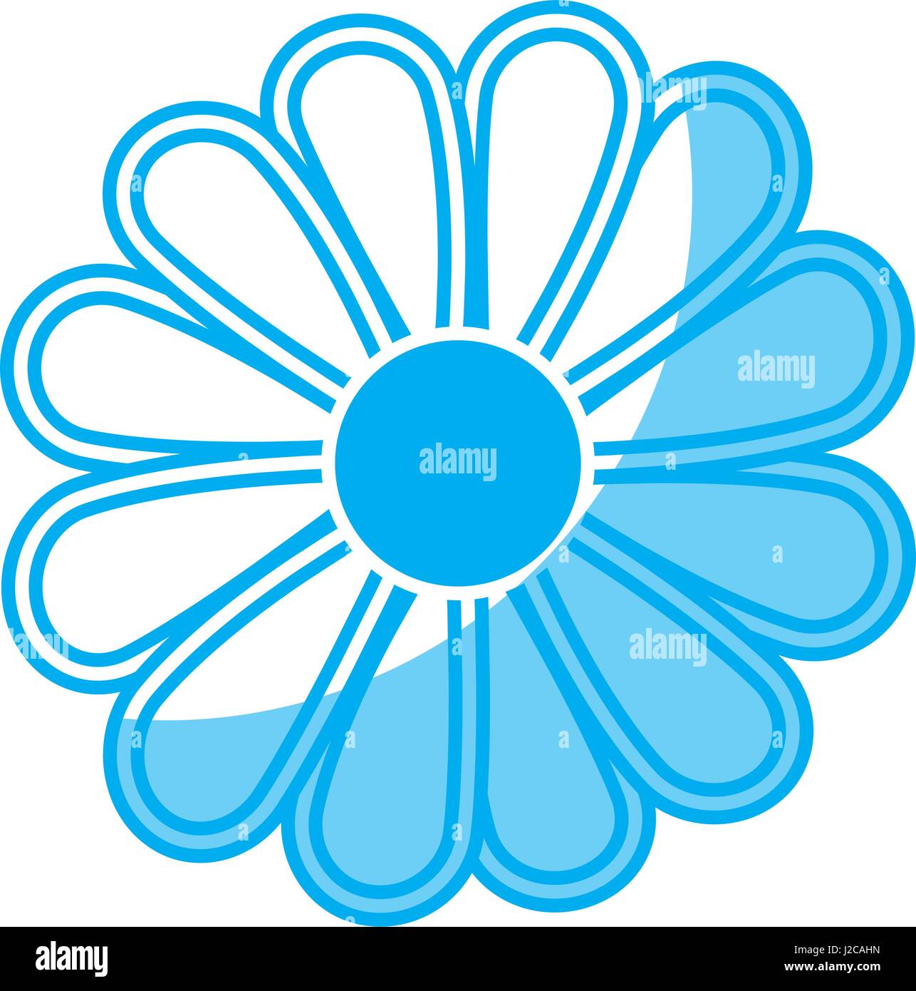 Flower isolated vector icon Stock Vector Image & Art - Alamy