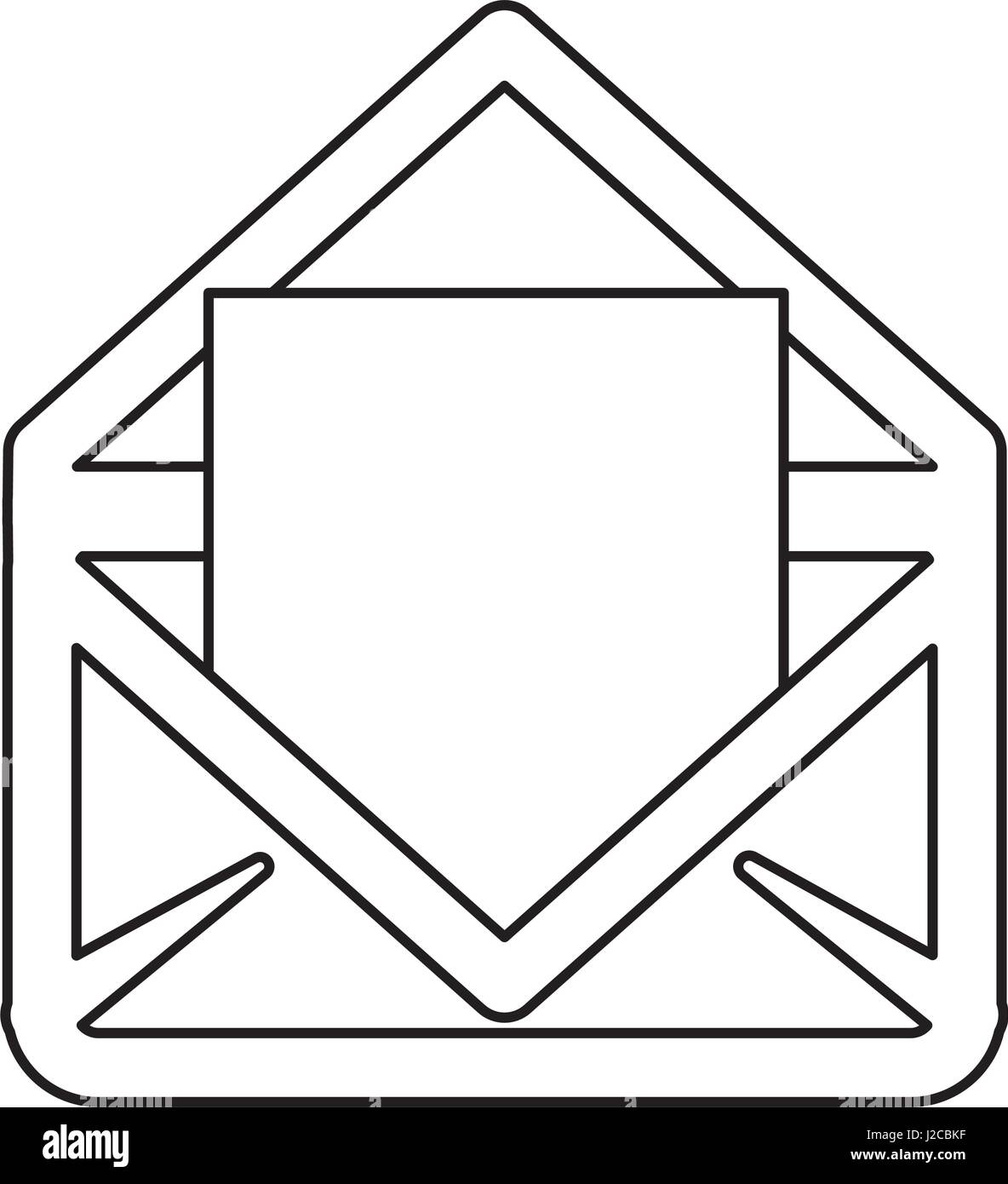 Email or mail symbol Stock Vector Image & Art - Alamy