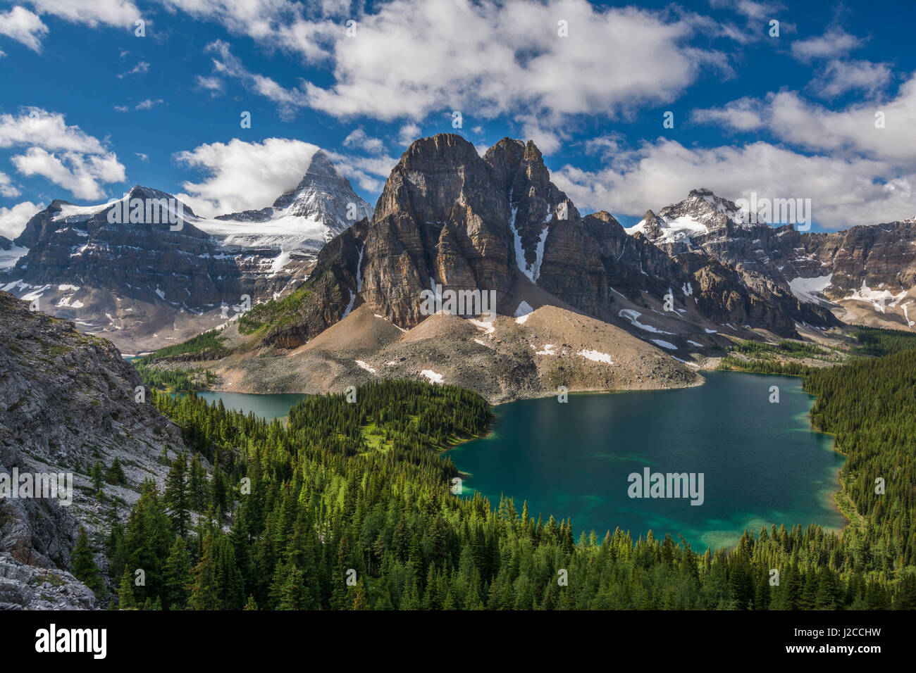 Mount Assiniboine Provincial Park British Columbia Canada Stock Photo Mount Assiniboine Provincial Park British Columbia Canada Stock Photo