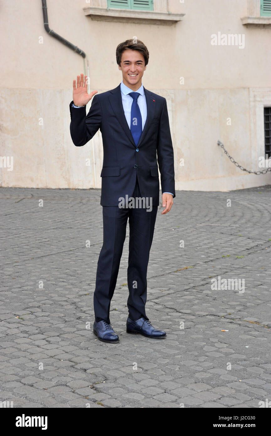 2017 David di Donatello Awards Outside Arrivals Featuring Leonardo