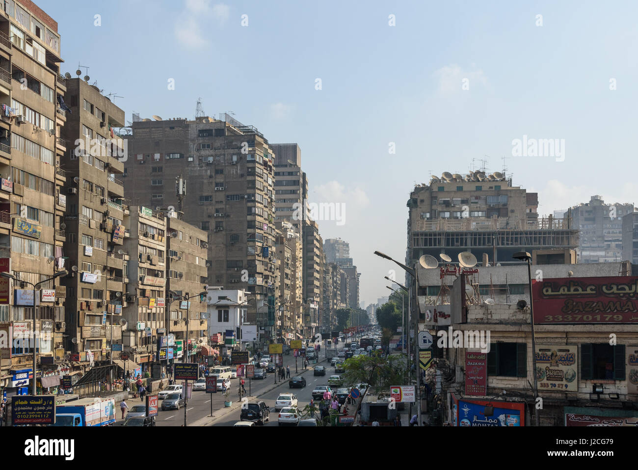 Egypt, Cairo Governorate, Cairo, Street Scene Stock Photo Alamy