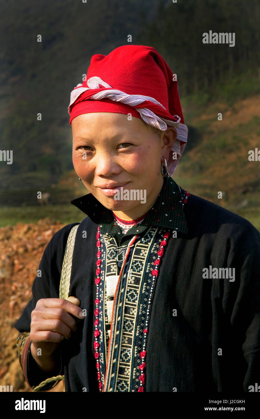 Asia, North Vietnam, Montagnard Woman Stock Photo Alamy