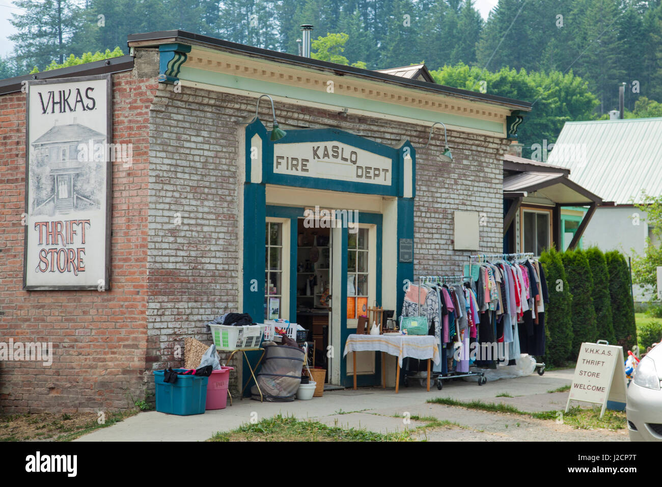 Kaslo, Village on Kootenay Lake, West Kootenay, British Columbia
