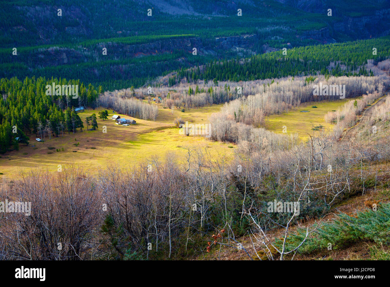 Day's Ranch on the Telegraph Creek Road, an old ranch belonging to the