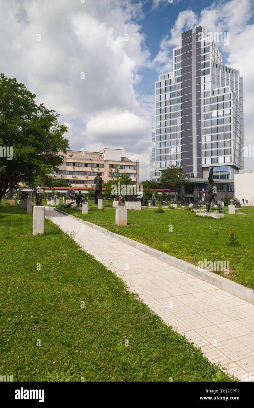 Bulgaria, Sofia, Sculpture Park of Socialist art, former Communist era ...