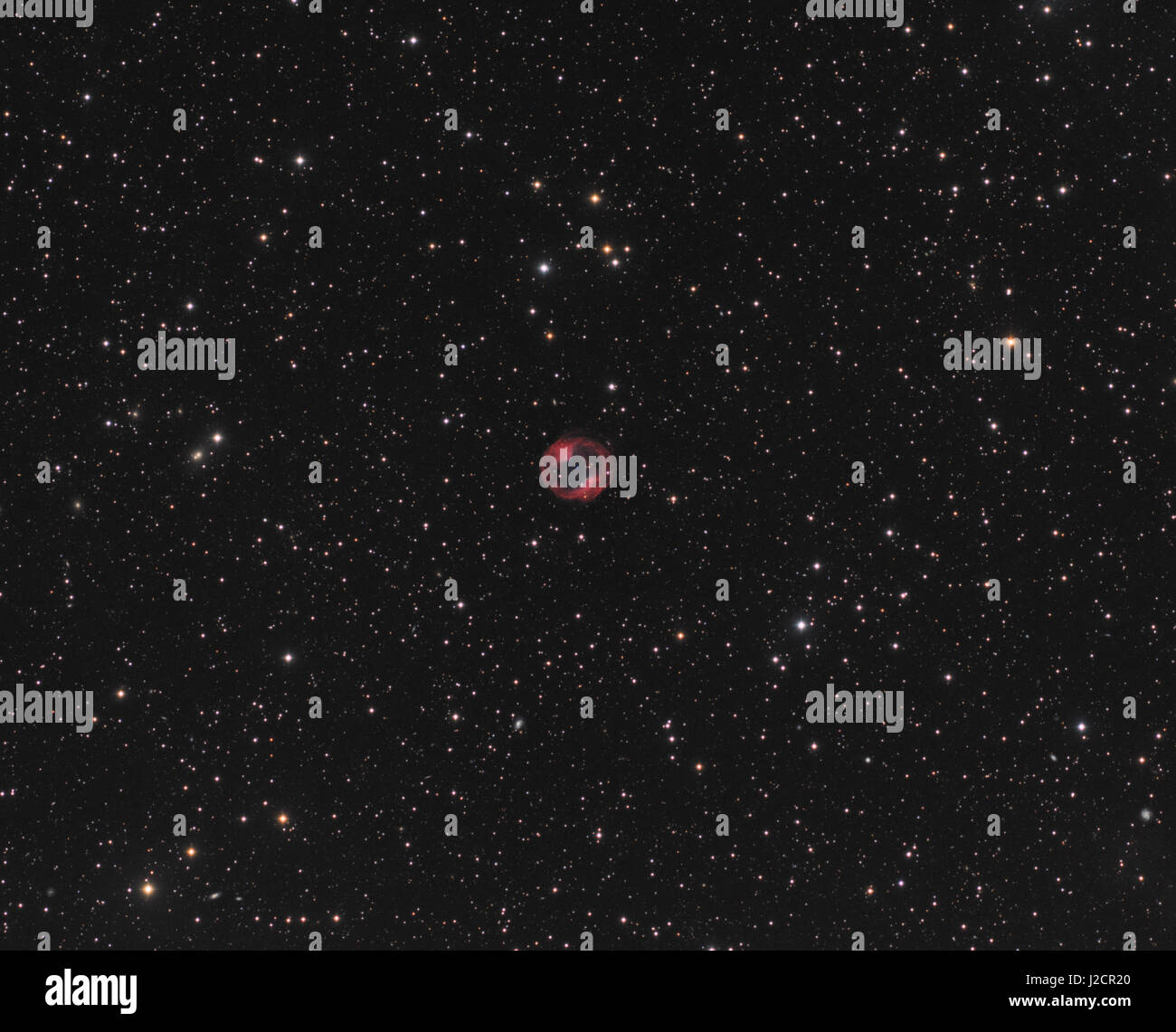 Planetary Nebula PK 164 +31.1 (aka Jones-Emberson 1) - in the constellation of Lynx Stock Photo