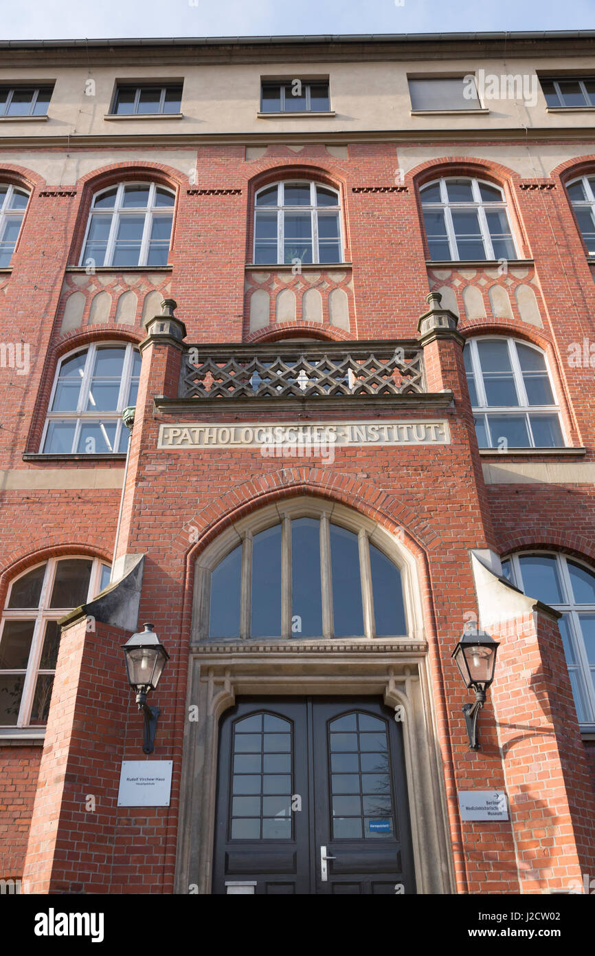 Germany, Berlin. Pathology building at The Charite, Universitatsmedizin Berlin. Credit as: Wendy Kaveney / Jaynes Gallery / DanitaDelimont.com Stock Photo