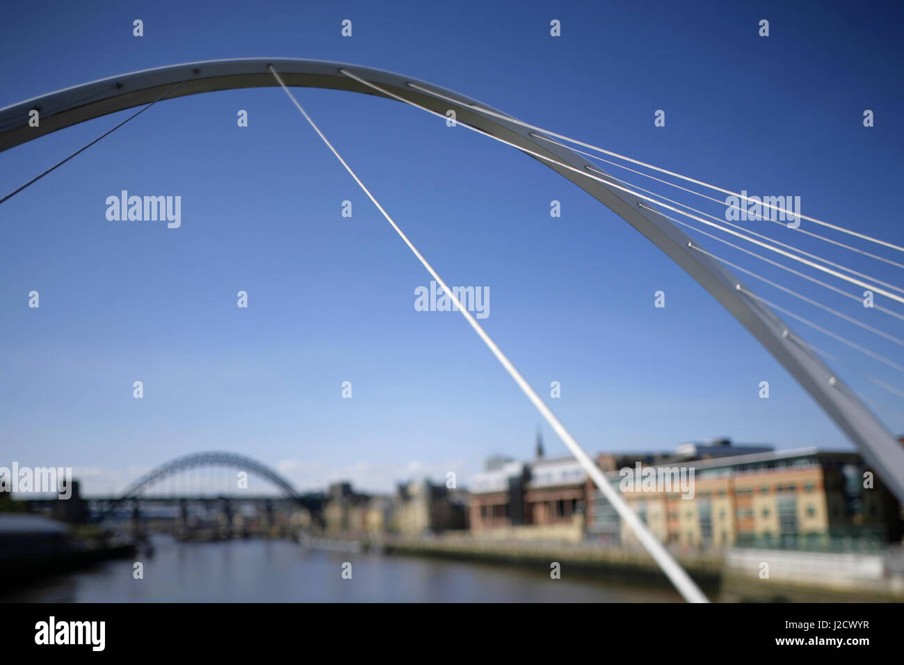 Steel arched footbridge hi-res stock photography and images - Alamy