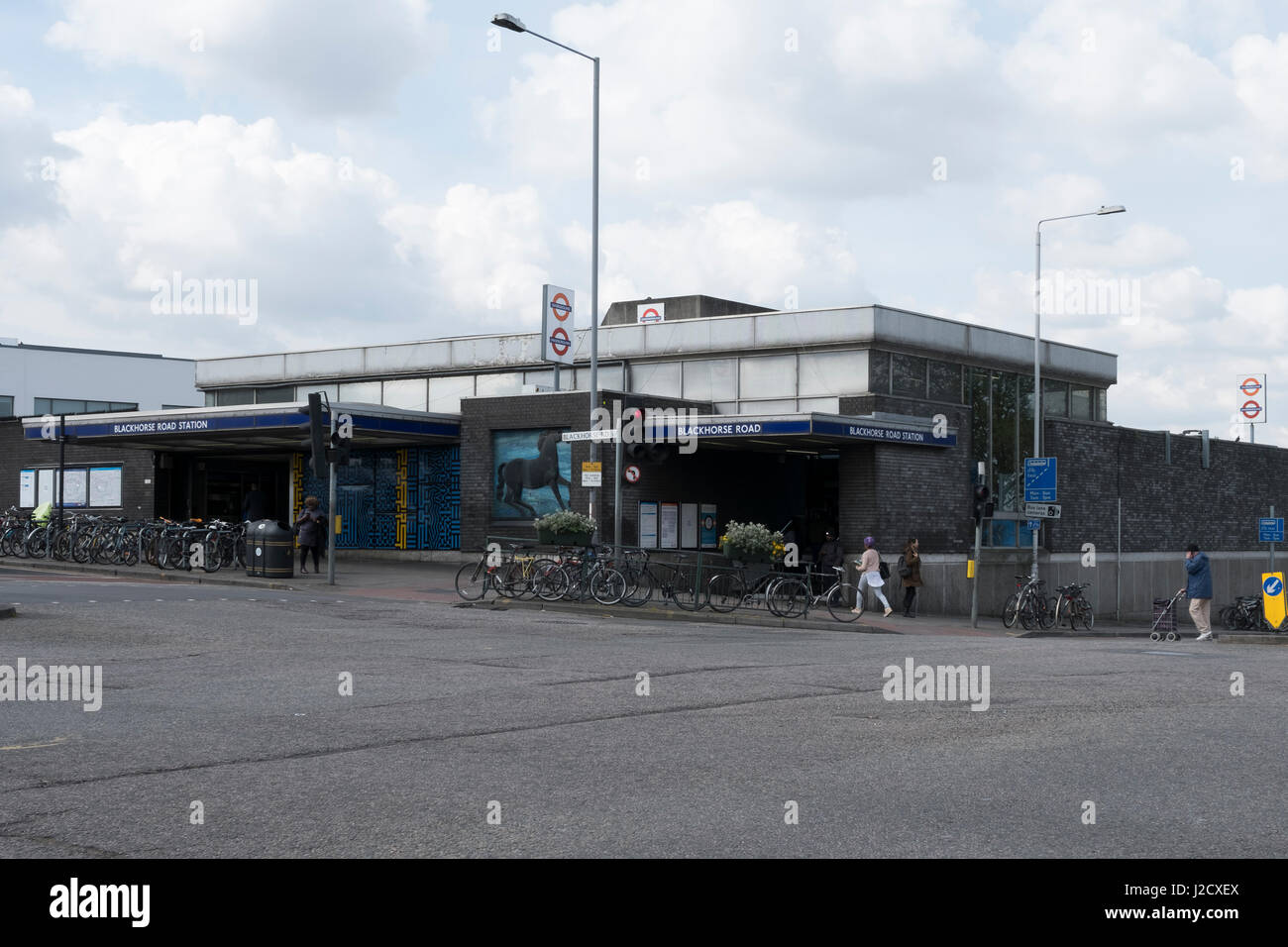 Blackhorse Road station Stock Photo Alamy