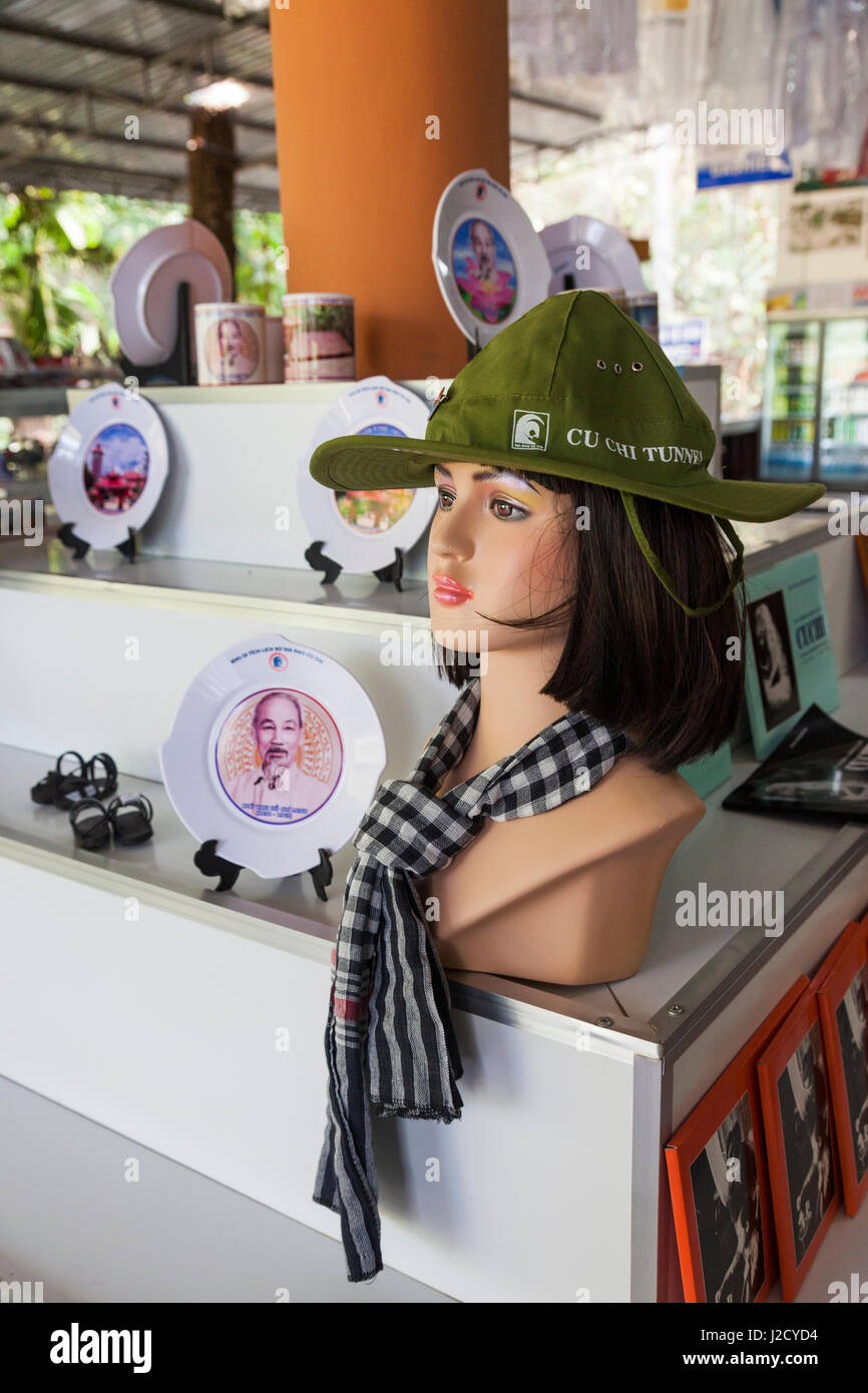 Vietnam, Cu Chi, Cu Chi Tunnels, former underground city used by the