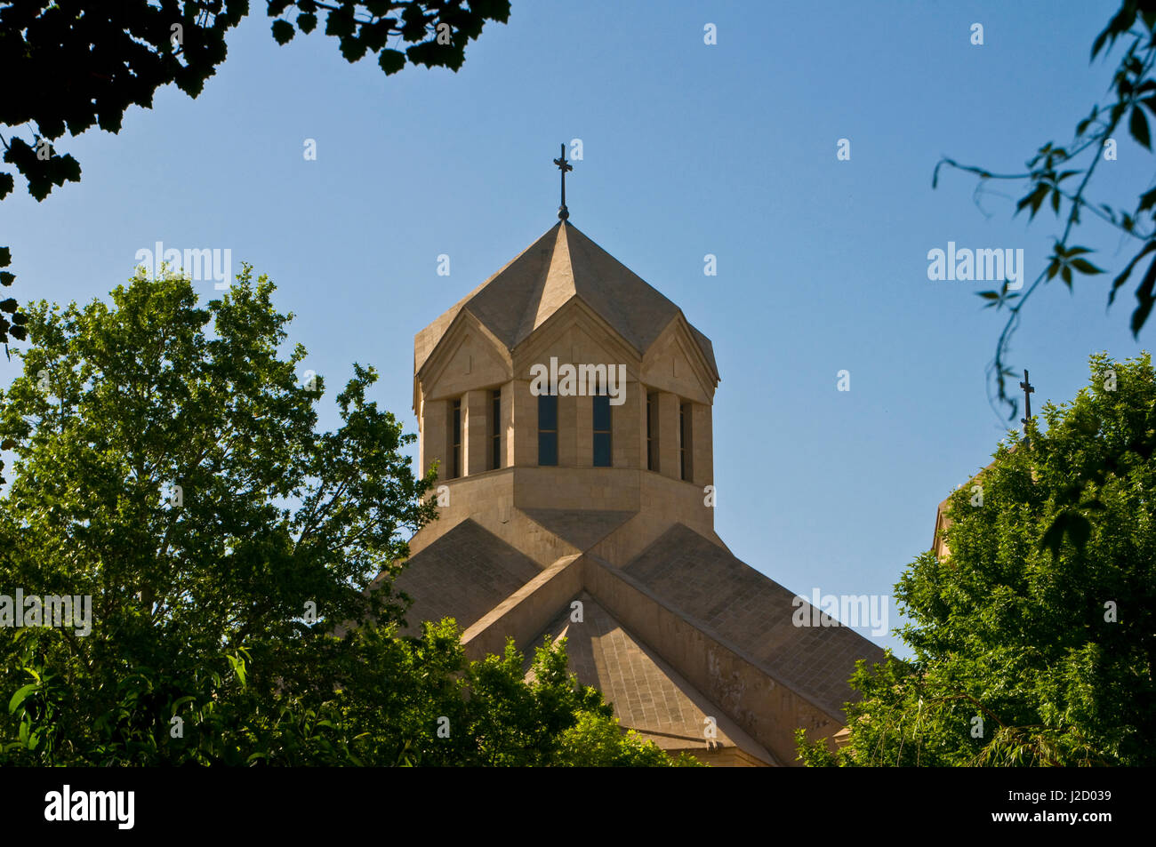Surp Grigor Lusavorich Cathedral, Eriwan, Armenia Stock Photo