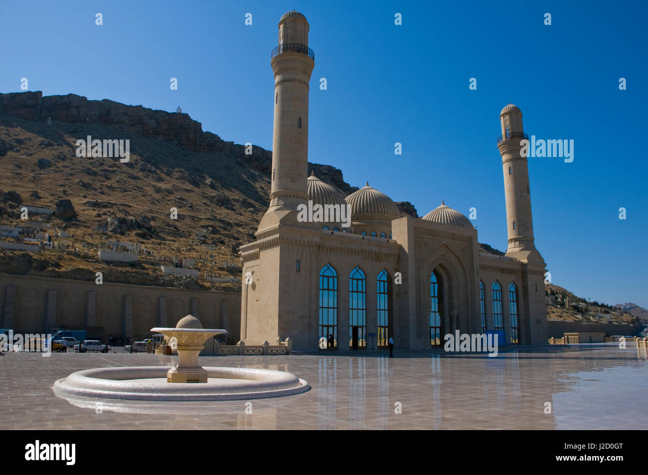 Bibi Heybat Mosque near Baku,, Azerbaijan Stock Photo