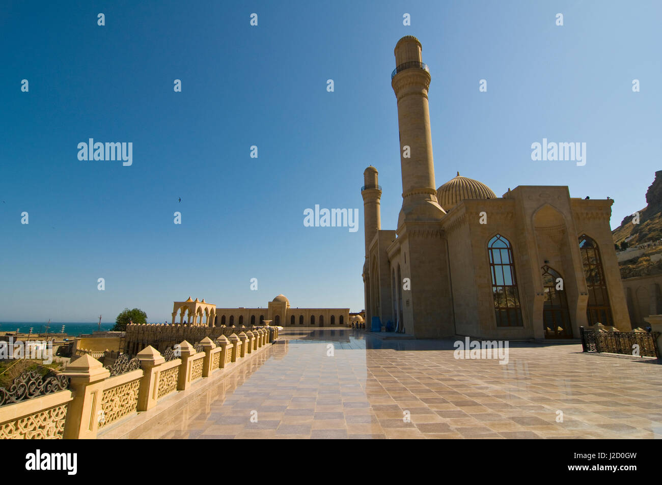 Bibi Heybat Mosque near Baku,, Azerbaijan Stock Photo