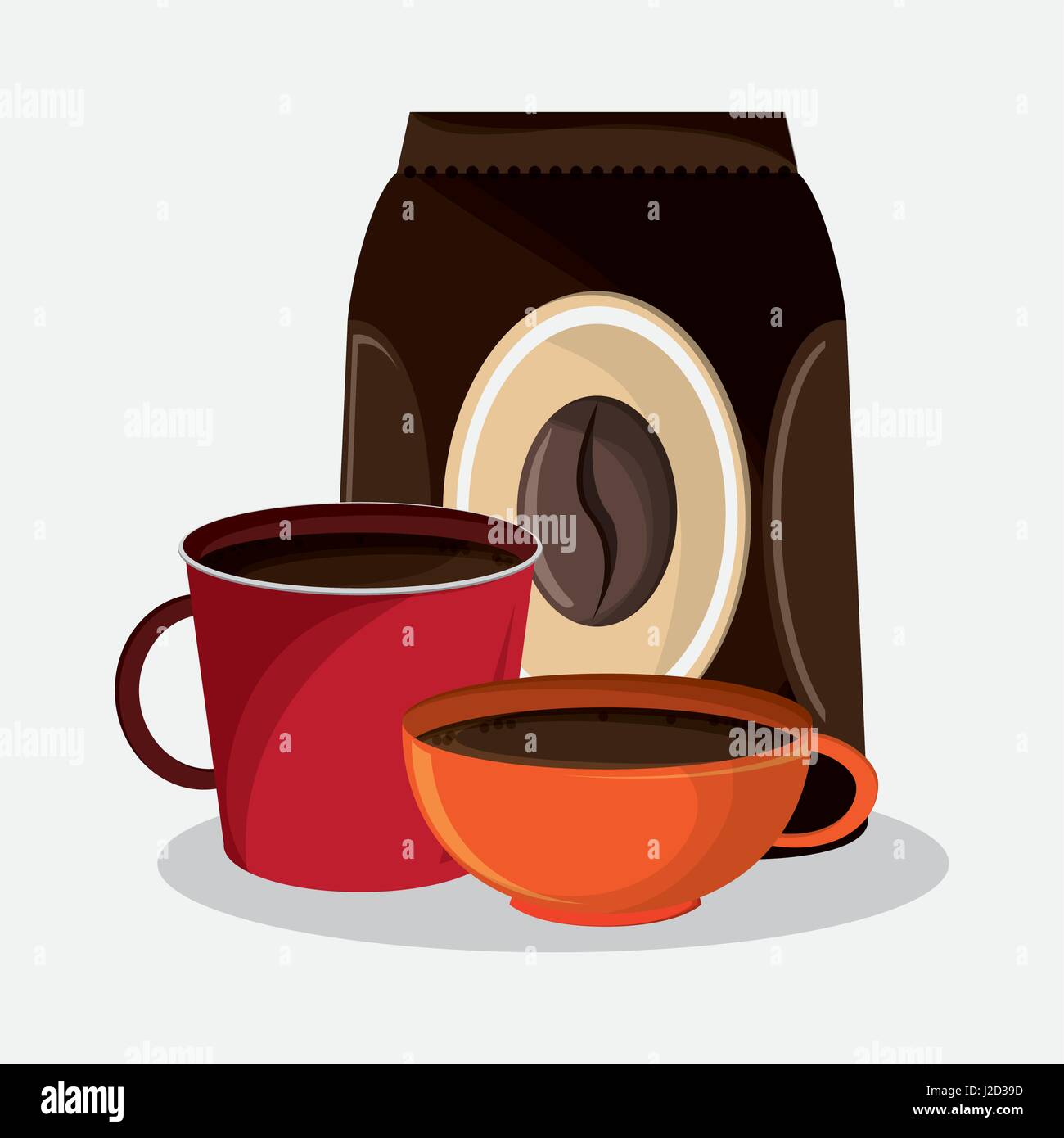 https://c8.alamy.com/comp/J2D39D/set-porcelain-mugs-and-packaking-of-coffee-J2D39D.jpg