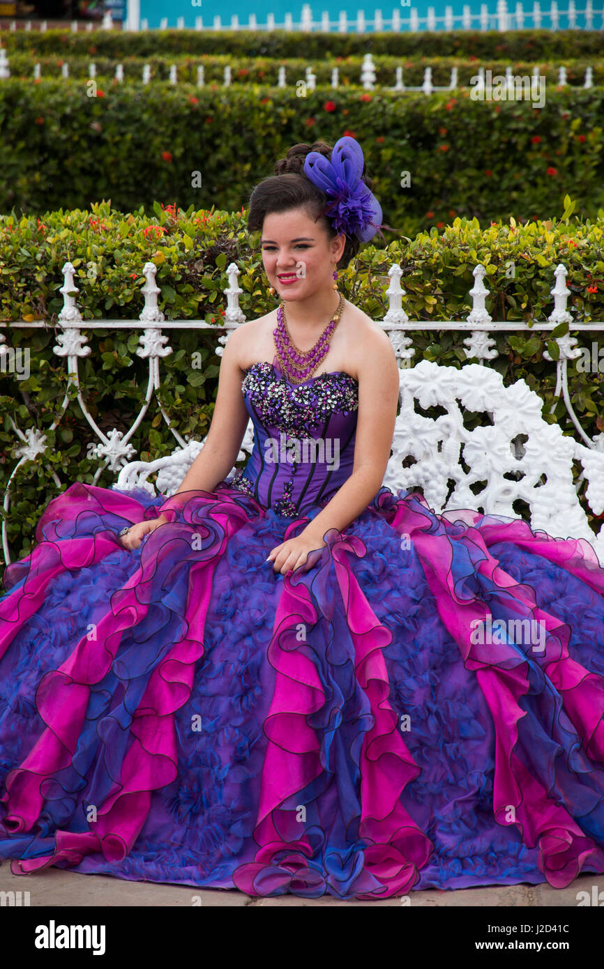 Trinidad quinceanera much celebrated hires stock photography and images Alamy